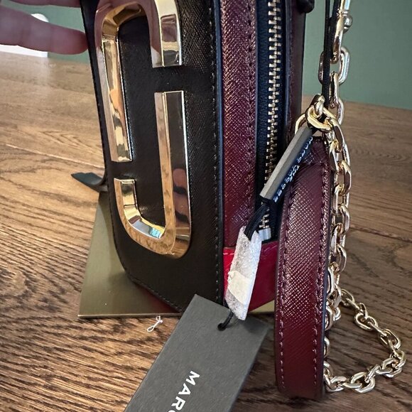 NWT! New Marc Jacobs Hot Shot Crossbody Leather Bag - Picture 7 of 15
